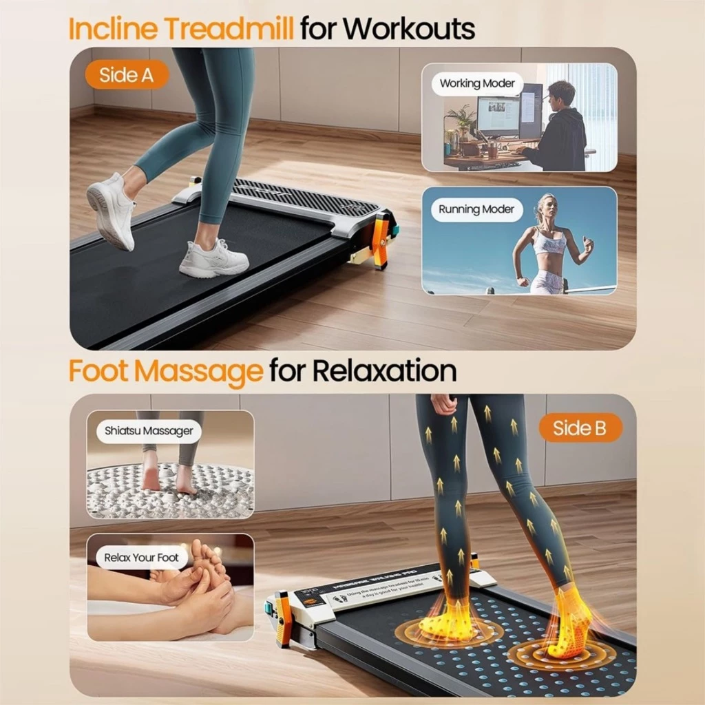 SUPOTSU KUMO Treadmill Listrik Massager Gambar produk 5