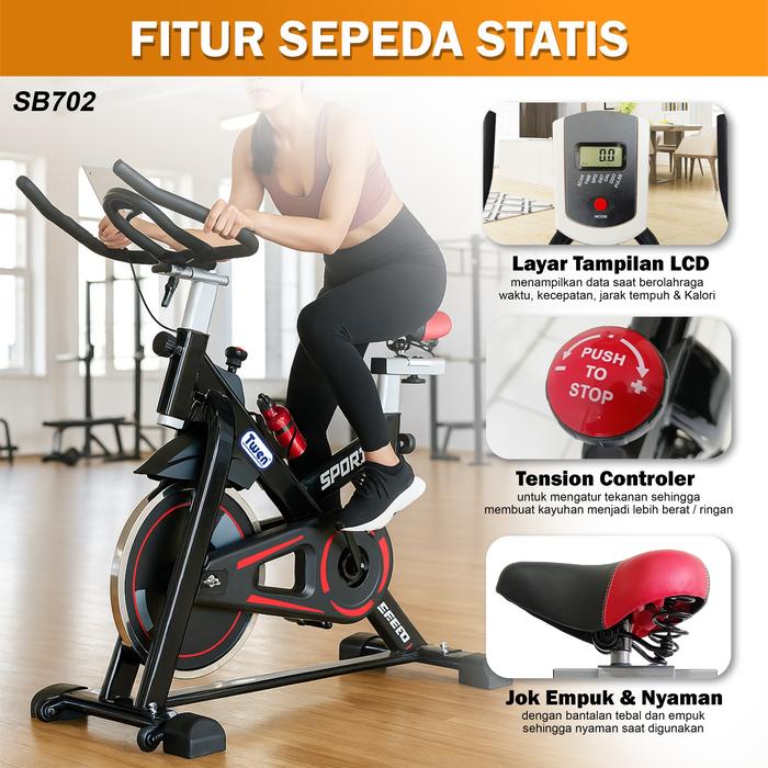 Twen SB702 Spinning Bike Gambar produk 4