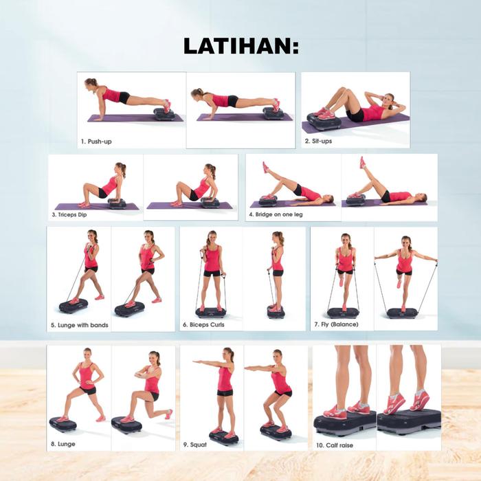 Crazy Fit Nature CF301P Olahraga Pembakar Lemak Gambar produk 3