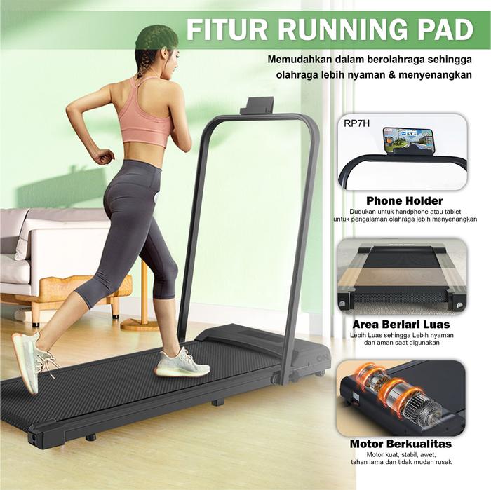 TWEN RP7s Running Pad Treadmill Listrik Gambar produk 4