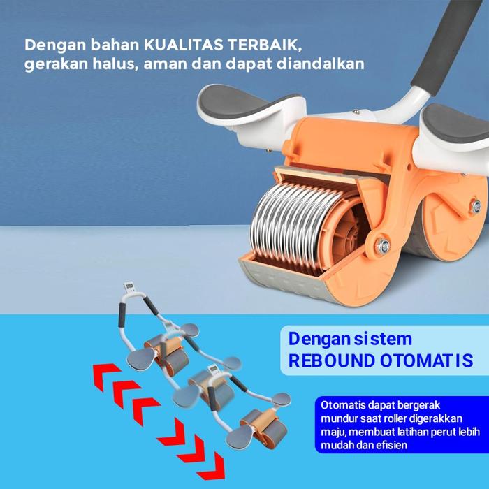 TWEN Ab Wheel 1 Ab Roller Wheels Gambar produk 5