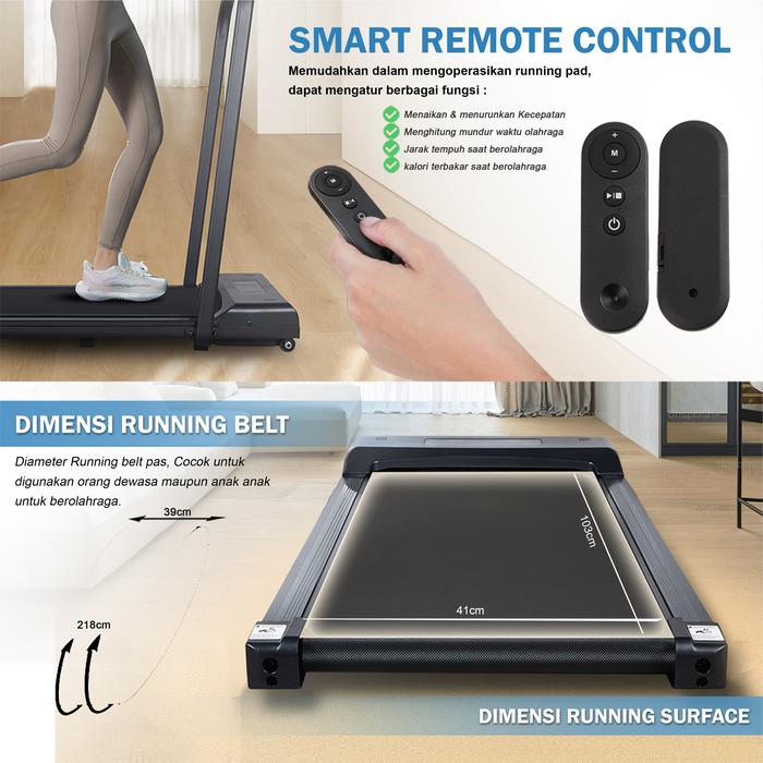 TWEN RP9New Running Pad Treadmill Listrik Gambar produk 5