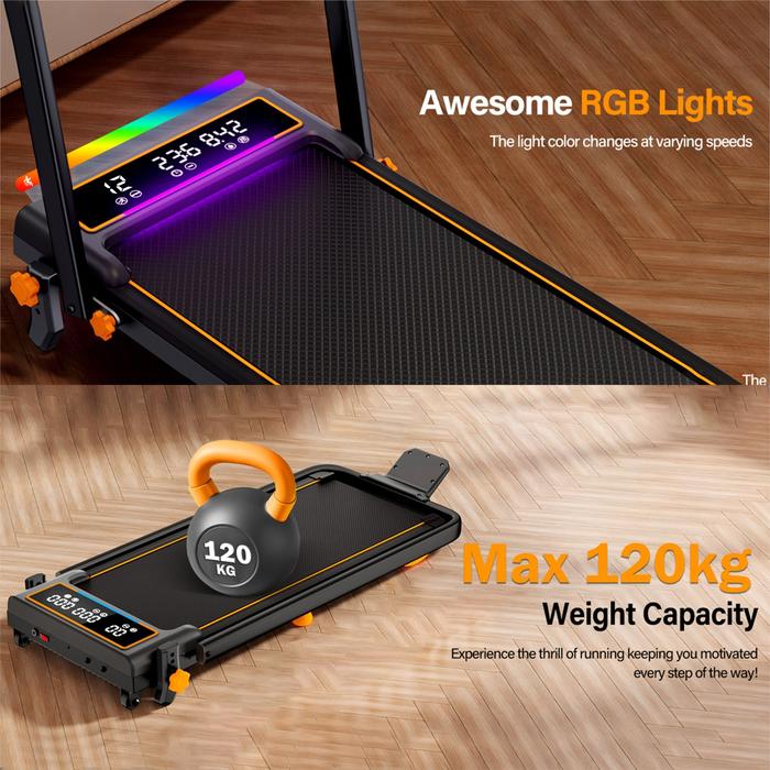 SUPOTSU Seishin Silver Treadmill Listrik Gambar produk 4