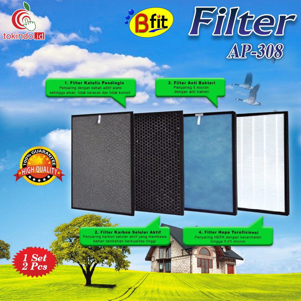 Filter Air Purifier Bfit 308