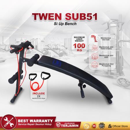 Sit Up Bench Twen SUB 51 - Hitam