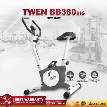 Twen Belt Bike BB380Big Silver