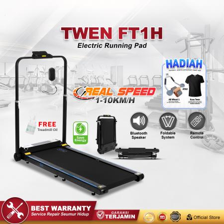 TWEN FT1H Treadmill Listrik Treadmil Lipat