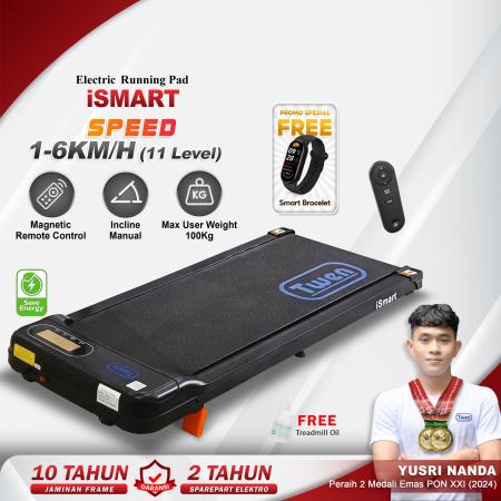 TWEN ISmart Treadmil Listrik Running Pad