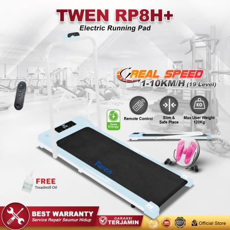 TWEN RP8HPlus SkyBlue Running Pad Treadmill Listrik