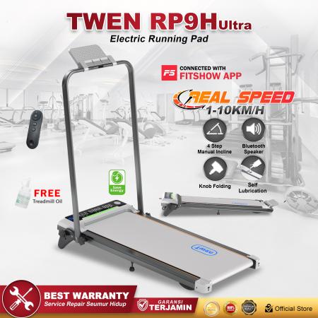 TWEN RP9H Ultra Silver Running Pad Treadmill Listrik