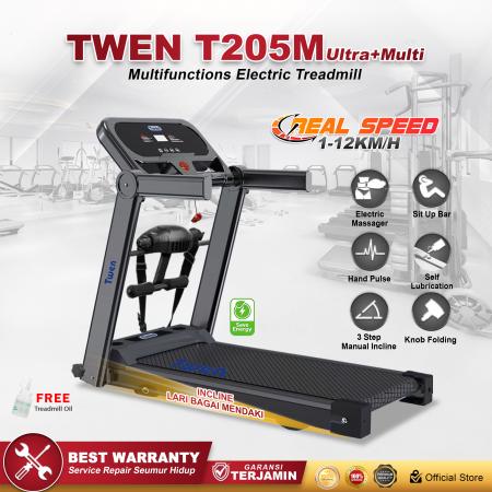 TWEN T205 Ultra+ Multi Treadmil Listrik