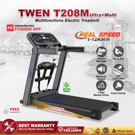 TWEN T208 Ultra+ Multi Treadmil Listrik