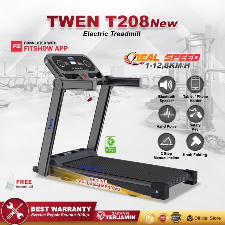 TWEN T208New Treadmil Listrik