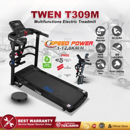 TWEN T309M Treadmil Listrik Multifungsi