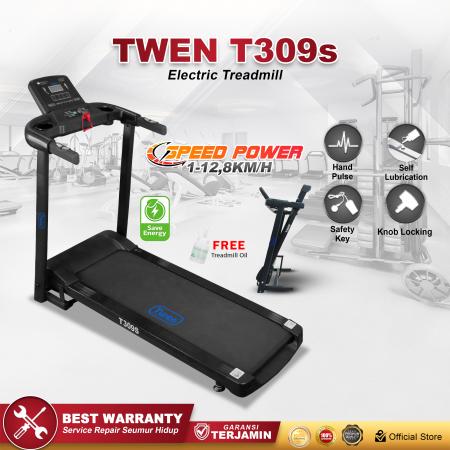 TWEN T309S Treadmil Listrik Multifungsi